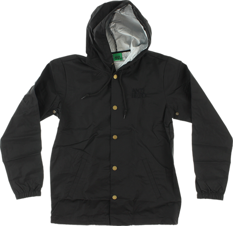 AH BLACK HERO EMBLEM HOODED JACKET M-BLK