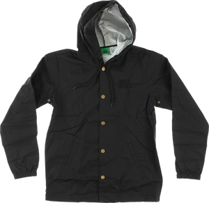 AH BLACK HERO EMBLEM HOODED JACKET XL-BLK