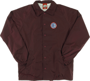 BAKER ROTC COACHES JACKET XL-MAROON