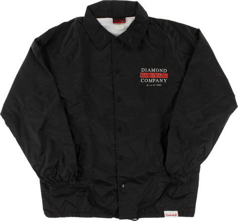 DIAMOND HARDWARE STACK COACH JACKET XL-BLK