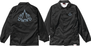 DIAMOND MOUNTAINEER COACHES JACKET S-BLK/CHARCOAL