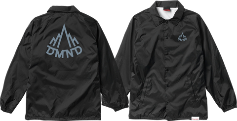 DIAMOND MOUNTAINEER COACHES JACKET S-BLK/CHARCOAL