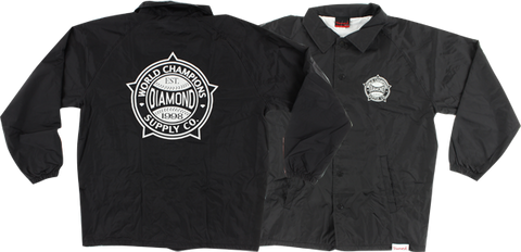 DIAMOND WORLD RENOWNED COACHES JACKET M-BLACK