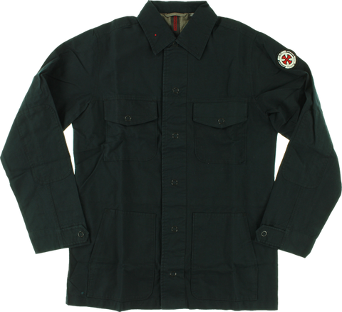 INDE FRICTION MILITARY JACKET M-MIDNIGHT NAVY