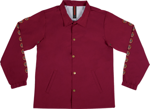 INDE QUATRO COACH WINDBREAKER S-CARDINAL RED