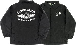 LOWCARD LAST PLACE CLUB COACHES JACKET XL-BLACK