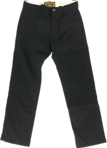 ELE BURLEYS TWILL CHINO PANT 28-BLACK