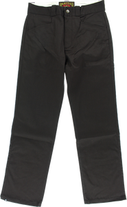 ELE BURLEYS TWILL CHINO PANT 28-COFFEE BRN