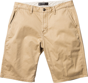 ELE HOWLAND FLEX CHINO SHORTS 34-DESERT KHAKI