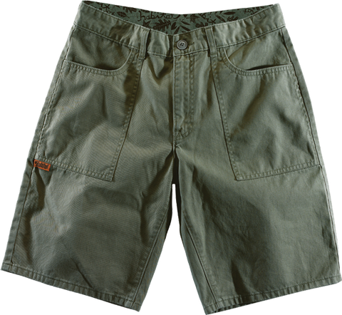 HAB SURPLUS CARGO SHORTS 26 OLIVE GREEN sale