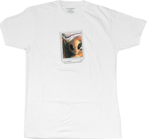 AW VISITER POLAROID SS XL-WHITE