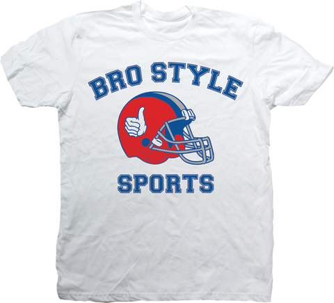 BRO STYLE SPORTS SS S-WHITE