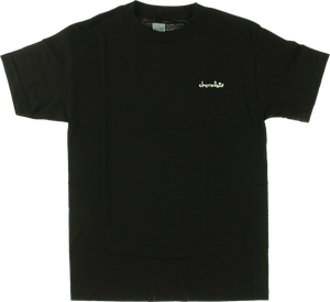 CHOC CHUNK EMBROIDERED SS S-BLACK