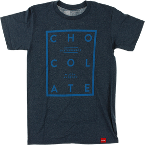 CHOC CSC SS S-NAVY HEATHER/CYAN