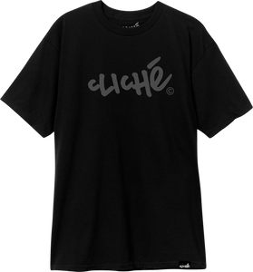 CLICHE HANDWRITTEN SS S-BLACK