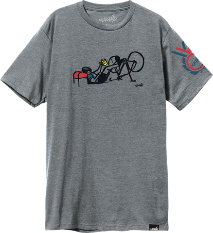 CLICHE TOUR DE VELO SS XL-DARK HEATHER GREY