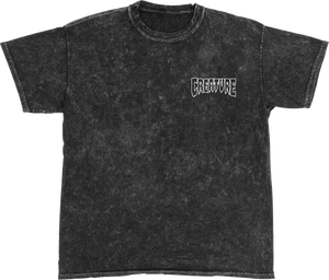 CREATURE BURNOUT SS XL-MINERAL BLACK