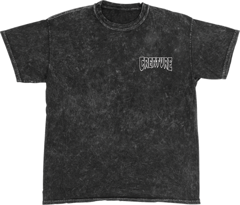 CREATURE BURNOUT SS XL-MINERAL BLACK