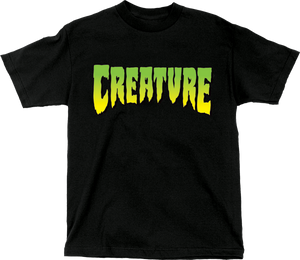 CREATURE LOGO SS S-BLACK