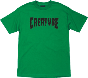 CREATURE SHREDDED SS L-KELLY GREEN