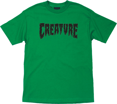 CREATURE SHREDDED SS L-KELLY GREEN