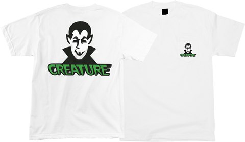 CREATURE VAMP POCKET SS M-WHITE