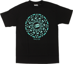 DGK CIRCLE OF LIFE SS S-BLACK