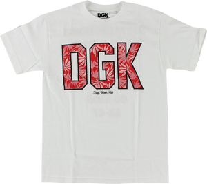 DGK FLAVORS SS S-WHITE