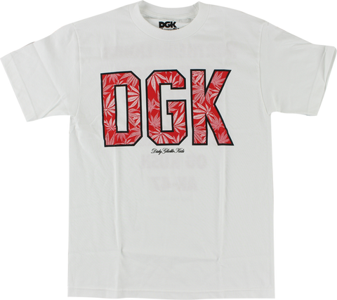 DGK FLAVORS SS S-WHITE