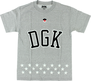 DGK LIBERTY SS S-ATHLETIC HEATHER