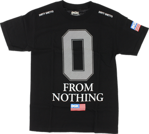 DGK NOTHING SS S-BLACK