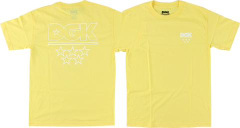 DGK PASTEL LOGO SS S-BANANA YELLOW