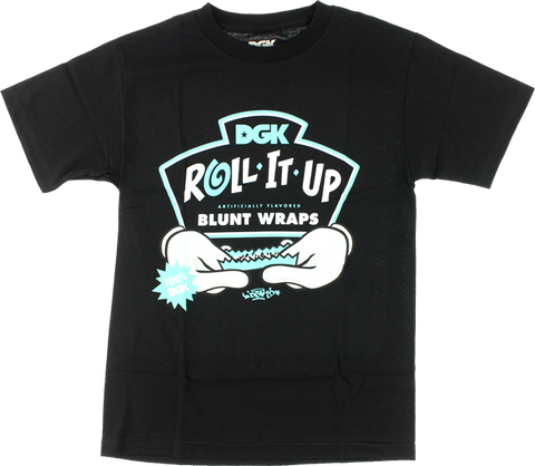 DGK ROLL IT UP SS S-BLACK