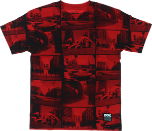 DGK SKATE SPOTS SS S-RED