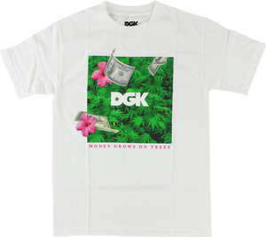 DGK TROPICAL TREES SS S-WHITE