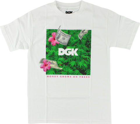 DGK TROPICAL TREES SS S-WHITE