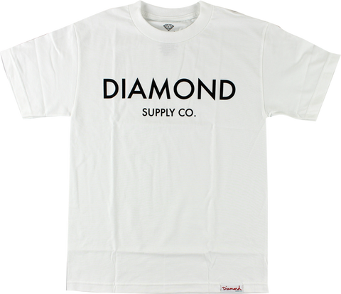 DIAMOND CLASSIC SS XL-WHT/BLK