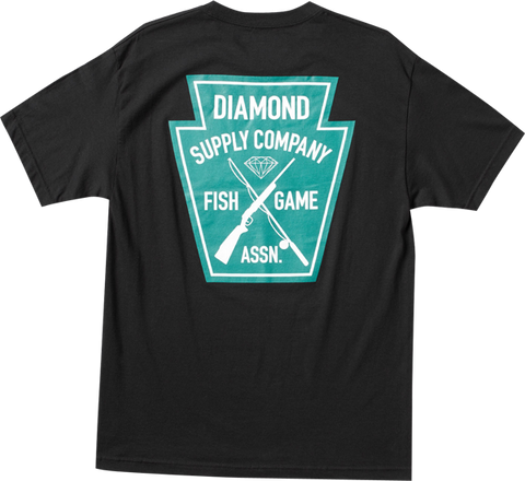 DIAMOND FISH & GAME CREST SS S-BLACK