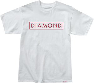 DIAMOND FUTURE SS S-WHT/RED