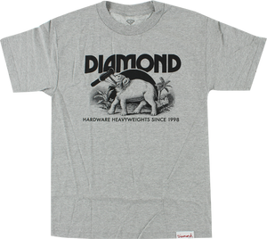 DIAMOND IVORY SS S-HEATHER/BLK