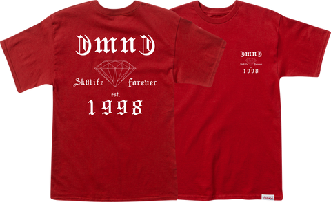 DIAMOND SKATE LIFE SS XL-RED