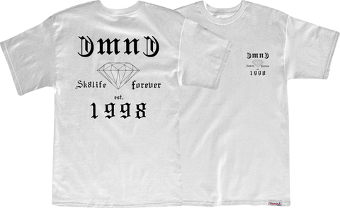 DIAMOND SKATE LIFE SS XL-WHITE