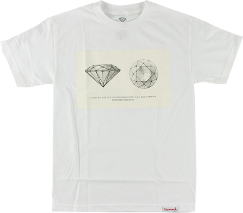 DIAMOND TRADEMARK SS M-WHITE