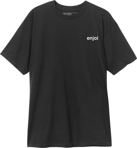 ENJ HELVETICA SMALL SS S-BLACK
