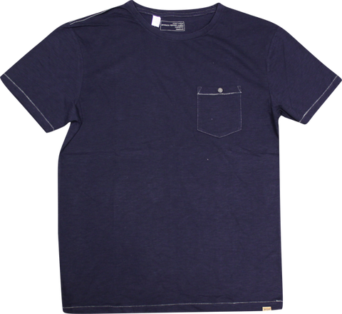 ENJ PICK POCKET SS XL MIDNIGHT BLUE pocket tee