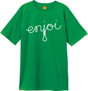 ENJ SCRIPT SS XL-KELLY GREEN