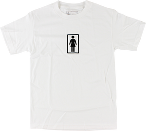 GIRL OG LOGO SS S-WHT/BLK