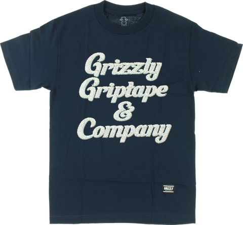 GRIZZLY GRIZZLY & CO SS S-NAVY