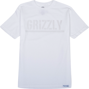 GRIZZLY TONAL STAMP SS S-WHITE