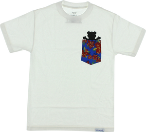 GRIZZLY TROPICAL HIGH POCKET SS XXL-WHITE